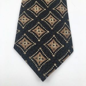 Eminent diamond patterned handmade Neck Tie